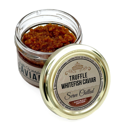 Zoom to enlarge the Plaza Caviar • Blk Truffle Golden Whitefish S / S