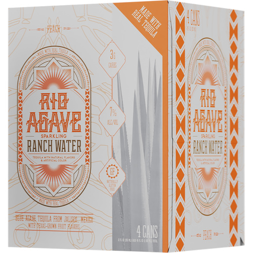 Zoom to enlarge the Rio Agave Texas Ranch Water • Fredericksburg Peach