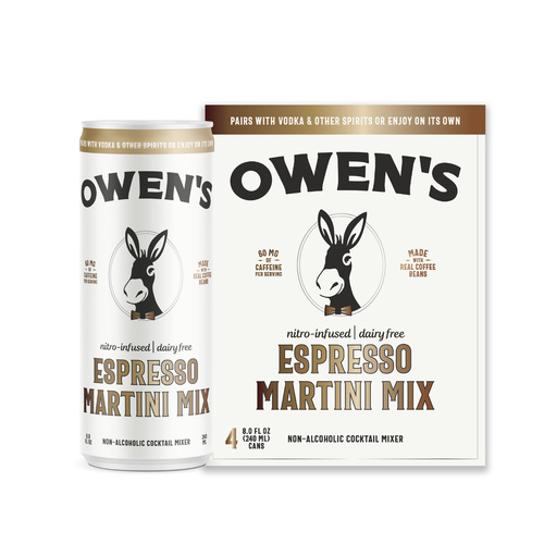 Owen's Espresso Martini Mixer 4pk Cans