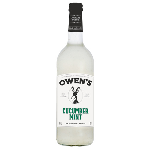 Zoom to enlarge the Owen’s Sparkling Cucumber Mint Mixer