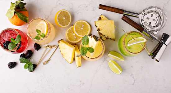 Picture of Fruit and Herb Garnishes