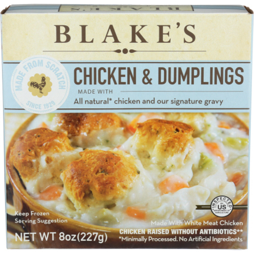 Zoom to enlarge the Blakes Chicken & Dumplings Frozen Meal