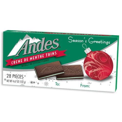 Zoom to enlarge the Andes Creme De Menthe Thin Chocolate Mint Candy