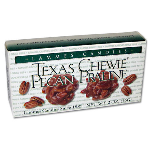 Zoom to enlarge the Lammes Candies Mini Box Texas Chewie Praline
