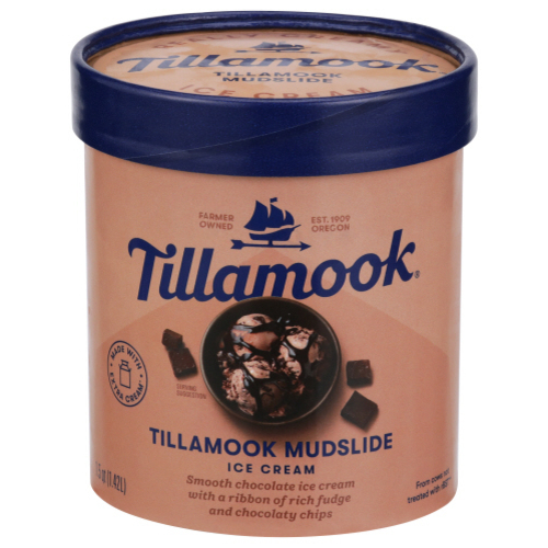 Zoom to enlarge the Tillamook Ice Cream • Mudslide