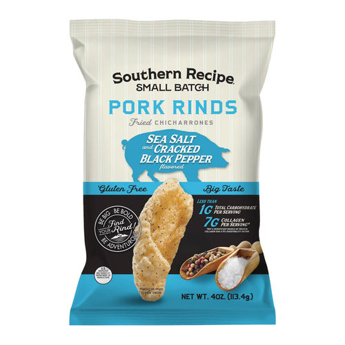 Zoom to enlarge the Southern Recipe • Pork Rinds Sea Salt & Black Pepper