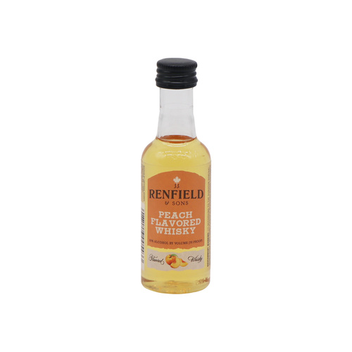 Zoom to enlarge the Jj. Renfield Canadian Whiskey • Peach 50ml (Each)