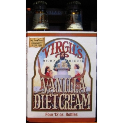 Virgils Soda • Zero Cream Soda 4pk