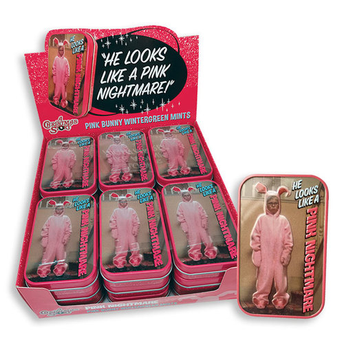 Zoom to enlarge the A Christmas Story Pink Nightmare Mints Candy Tin