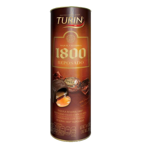 Zoom to enlarge the Turin Chocolate Tube • Jose Cuervo 1800 Tequila
