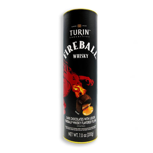 Zoom to enlarge the Turin Dark Chocolate Fireball Whiskey Filled