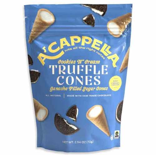 Zoom to enlarge the Acappella Truffle Cones Peg Bag • Strawberry