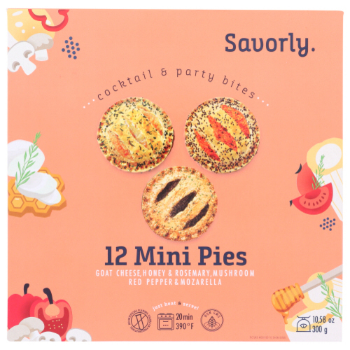 Zoom to enlarge the Savorly Mini Bites • Pies