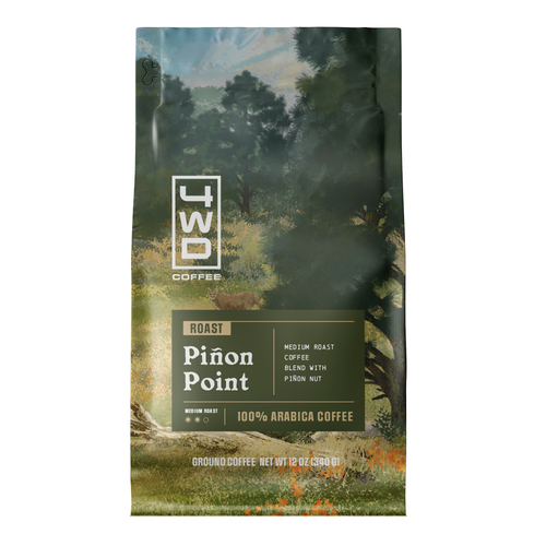 Zoom to enlarge the 4wd Coffee • Pinon Point Ground Pinon Nut Flavored