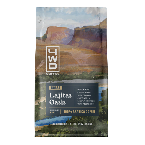 Zoom to enlarge the 4wd Coffee • Lajitas Oasis Ground Choc Cinnamon