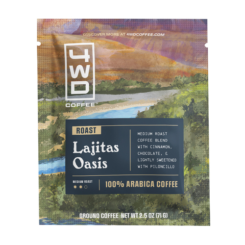 Zoom to enlarge the 4wd Coffee • Lajitas Oasis 2.5 oz Choc Cinnamon