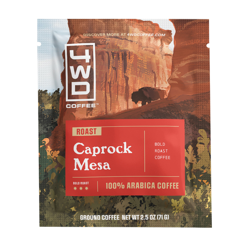 Zoom to enlarge the 4wd Coffee • Caprock Mesa 2.5 oz Ground Dark Rst