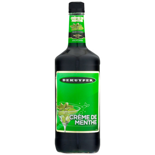 Green Crème de Menthe Liqueur, Mint Alcohol Drink