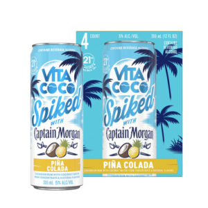 Vita Coco Capt Morgan Cocktails &bull; Pina Colada 4pk