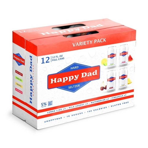 Zoom to enlarge the Happy Dad Texas Combo Pack Hard Seltzer • 12pk Can