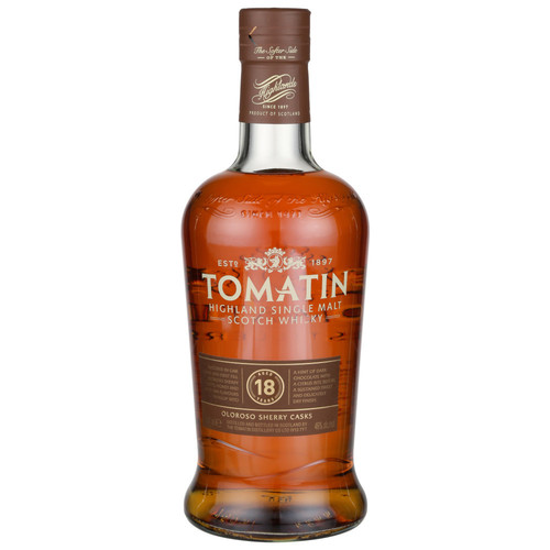 Zoom to enlarge the Tomatin Malt Scotch 18 Year (6 / Case)