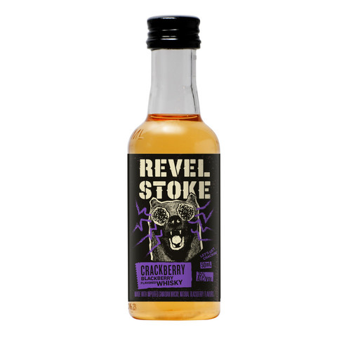 Zoom to enlarge the Revel Stoke Candaian Whiskey • Blackberry 50ml