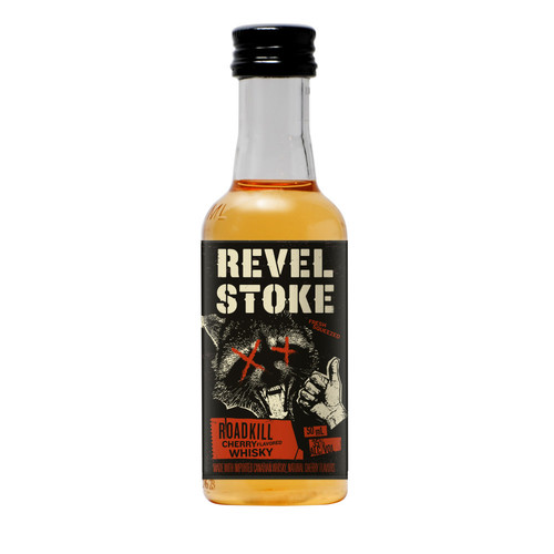 Zoom to enlarge the Revel Stoke Canadian Whiskey • Cherry 50ml (Each)