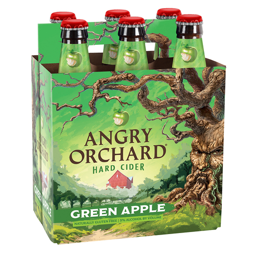 Zoom to enlarge the Angry Orchard Green Apple Cider • 6pk Bottle