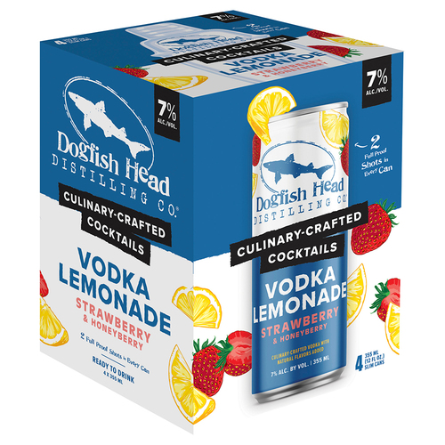 Zoom to enlarge the Dogfish Head Cocktails • Strawberry Lemon 4pk-12oz