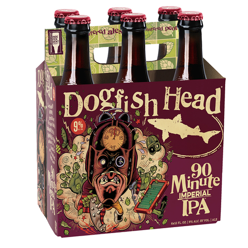 Zoom to enlarge the Dogfish Head 90 Minute IPA • 6pk Bottle