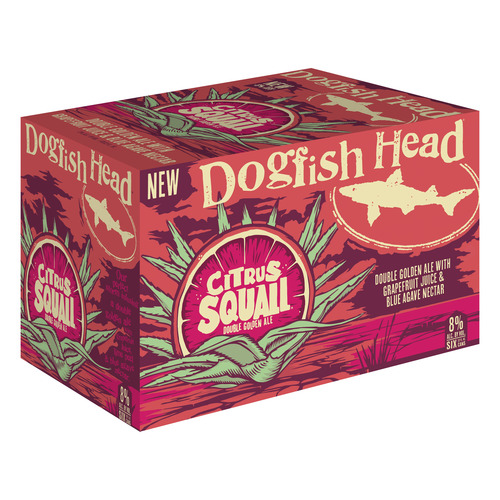 Zoom to enlarge the Dogfish Head Citrus Squall Golden Ale • 6pk Can