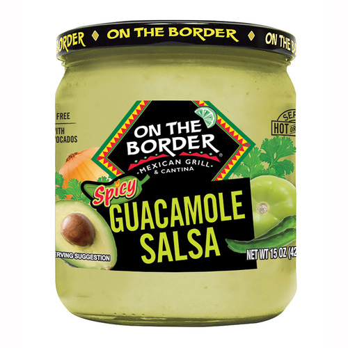 Zoom to enlarge the On The Border Salsa • Guacamole