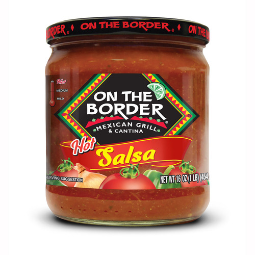 Zoom to enlarge the On The Border Salsa • Hot