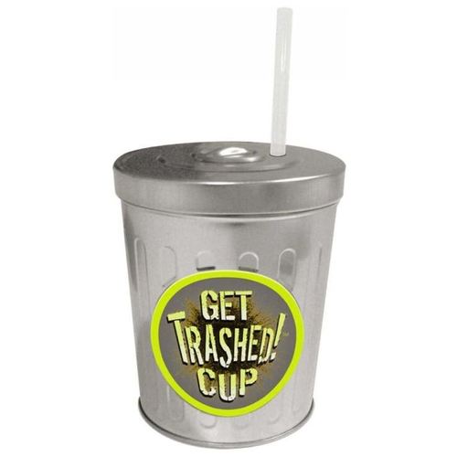 Zoom to enlarge the Kheper • Get Trashed Sipper Cup with Straw