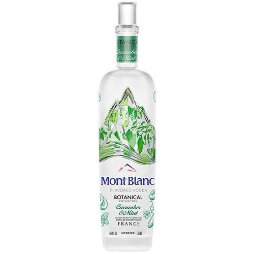 Zoom to enlarge the Mont Blanc French Vodka • Cucumber & Mint