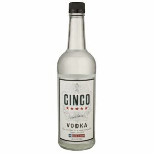 Cinco Five Star Vodka