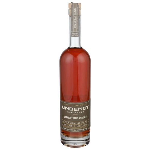 Zoom to enlarge the Unbendt Bottled In Bond Straight Malt