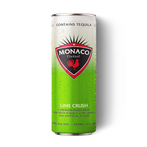 Zoom to enlarge the Monaco Cocktails • Tequila Lime Crush 4pk-12oz