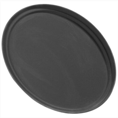 Zoom to enlarge the Bar Tray 14″ Round Non-skid Black