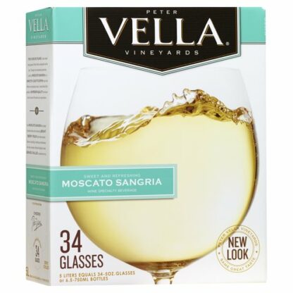 Zoom to enlarge the Peter Vella Moscato Sangria Box