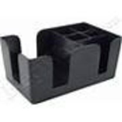 Zoom to enlarge the Bar Caddy Plastic 6-comp Blk