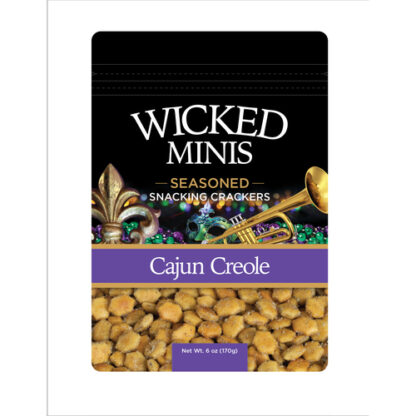 Zoom to enlarge the Wicked Mix Snack Crackers • Mini Cajun Creole