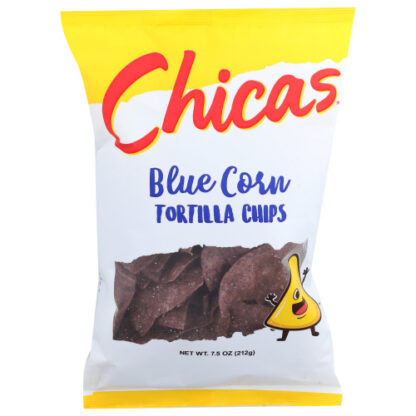 Zoom to enlarge the Chicas Corn Tortilla Chips • Blue Corn