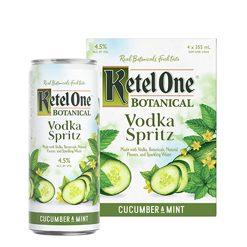 Zoom to enlarge the Ketel One Vodka Spritz • Cucumber Mint 4pk-355ml