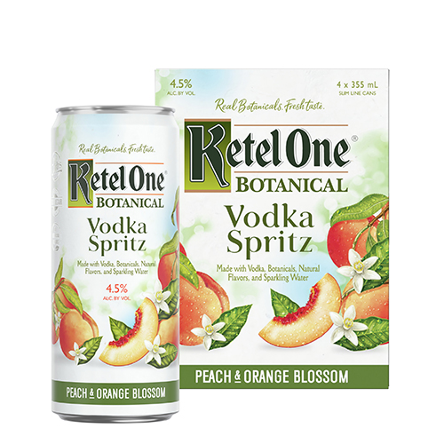 Zoom to enlarge the Ketel One Vodka Spritz &bull; Peach & Orange 4pk-355ml
