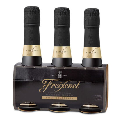 Zoom to enlarge the Freixenet Cordon Negro Extra Dry Methode Traditionelle Cava Blend