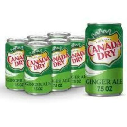 Zoom to enlarge the Canada Dry Ginger Ale • 7.5 oz Slim Can