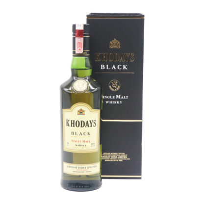 Zoom to enlarge the Khodays Indian Single Malt Whisky • Black