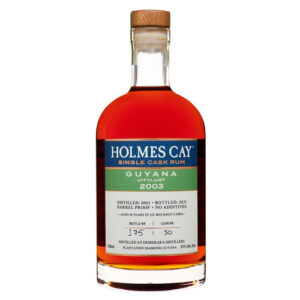 Holmes Cay Rum • Guyana Uivlugt Cask 118