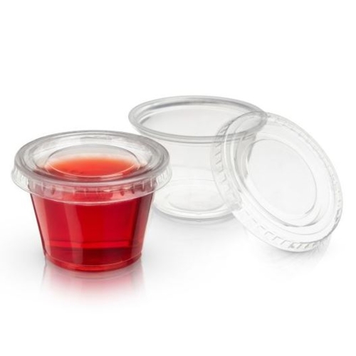 Zoom to enlarge the True &bull; 2.5 oz Portion Cup with Lid Plastic